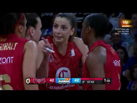 Final Copa de la -Reina de Baloncesto 2023: Casademont Zaragoza-Perfumerías Avenida. Momentos claves