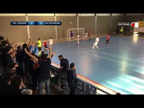 FUTSAL SERIE B 2017/2018 ATLETICO CASSANO - CLN CUS MOLISE 6-2