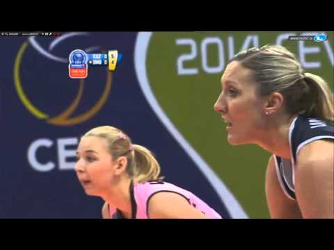 Dinamo KAZAN - Dinamo MOSCOW CEV  CL Women , 2013/14 ,  Playoff 12 Volleyball Champions League Women