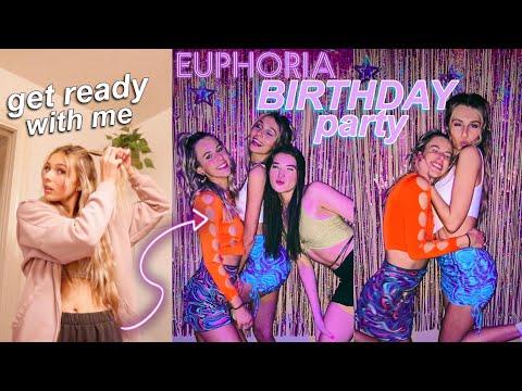 17th birthday party get ready with me… *chaotic mess*