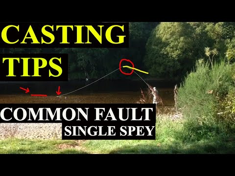 How to fix Common Mistakes when Spey casting