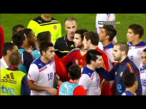 Spain v Chile (fight)