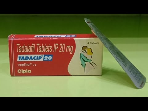 Tadacip 20 Tadalafil 10 Tablets