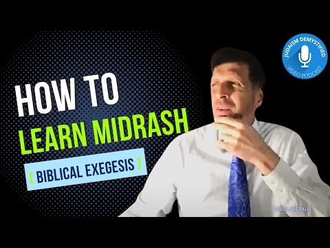 Rabbi Abe Faur | The Andalusian Approach to Learning Midrash (Biblical Exegesis)