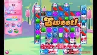 Candy Crush Saga Level 12163 (3 stars, No boosters)