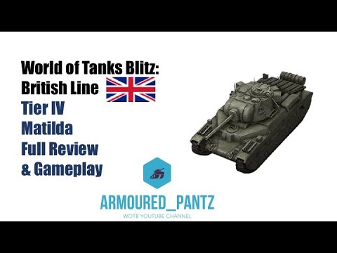 World of Tanks Blitz: British Line Tier IV - Complete Guide & Gameplay