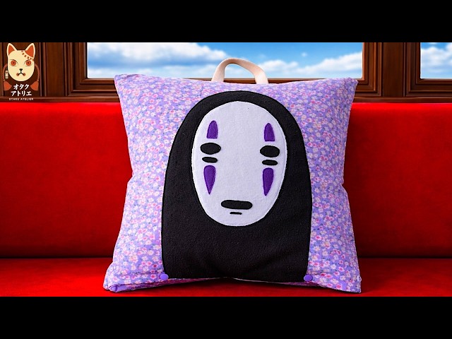 Vídeo relacionado con KEYCHIN No Face & Chihiro - Bolsa de mano japonesa para amantes del anime, regalo con temática de película animada, bolsa de hombro, Sin cara, Medium