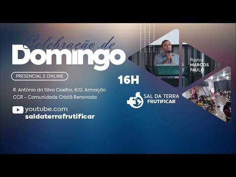 CULTO DE DOMINGO - 21-11-2021 - PR. MARCOS PAULO
