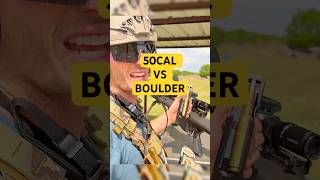 What Happens When a .50 Cal Hits a Boulder?