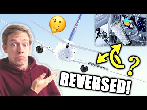 Flying with REVERSED Flight Controls! (Experiment)