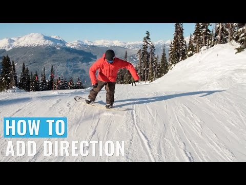 Cноуборд How To Add Direction To Your Butters On A Snowboard