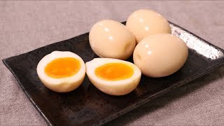 残った煮汁で！簡単味付け卵 | Seasoned egg | kurashiru [クラシル]