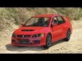 Mitsubishi Lancer Evolution IX v0.1 для GTA 5 видео 12
