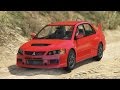 Mitsubishi Lancer Evolution IX v0.1 para GTA 5 vídeo 12