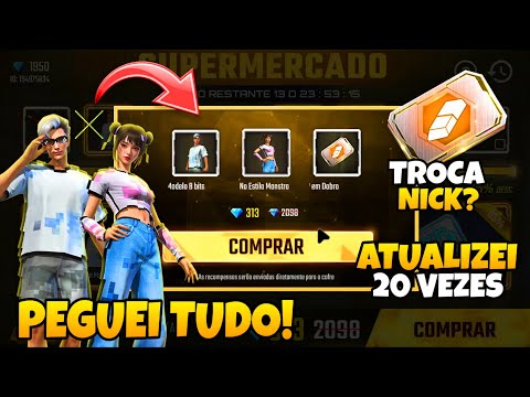 Supermarket Event! I've updated the prizes 20 times, is it worth it in Free Fire?