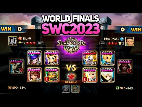 PINKROID vs BIGV (BO5). SWC2023 WORLD FINALS - Summoners War