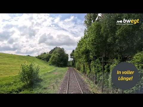Führerstandsmitfahrt von Aulendorf nach Leutkirch mit bwegt