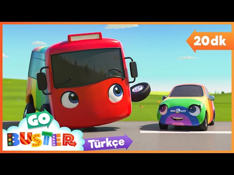 Sihirli Buster'ın Gökkuşağı Süper Gücü | Go Buster Türkçe - Çocuk Çizgi Filmleri