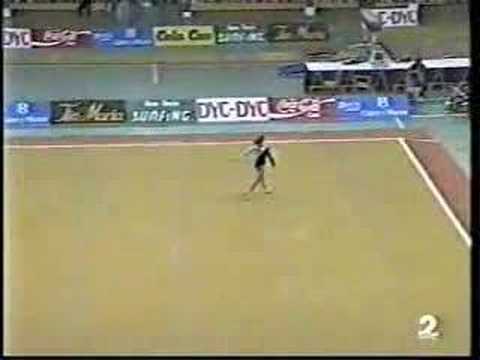 Natalia Kalinina - 1991 Laura Munoz Memorial EF - Floor Exercise