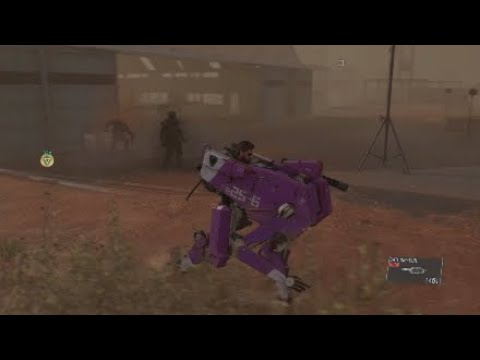 MGSV: The Phantom Pain  (Metallic Archaea) using D-Walker