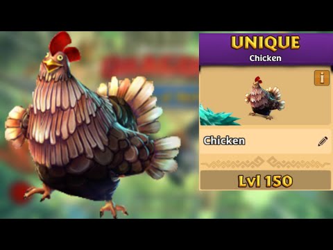 CHICKEN Max Level 150 Titan Mode - Dragons:Rise of Berk