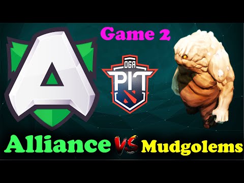 Alliance VS Mudgolems Game 2 Dota 2 Live Tournaments OGA Dota Pit Europe