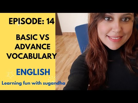 advance vocabulary |basic vocabulary | English language |Learning is fun |language