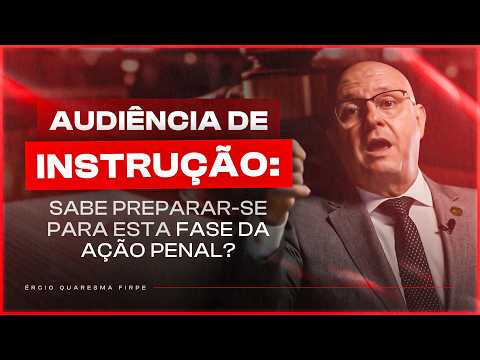 AUDIÊNCIA DE INSTRUÇÃO E JULGAMENTO - Ércio Quaresma Firpe