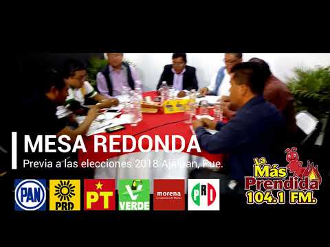 Mesa redonda previa a las elecciones 2018 con ciudadanos