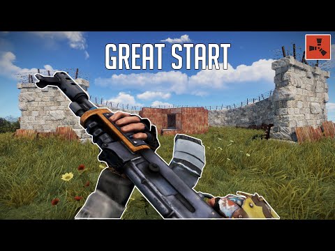 DECAYED BASE leads to GREAT START - Rust Survival