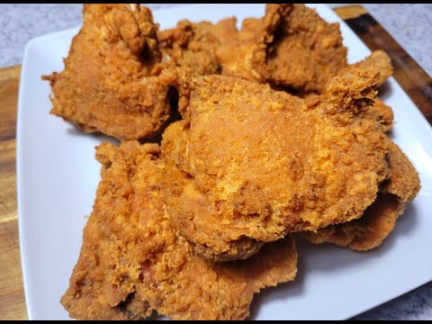 CRISPY FRIED CHICKEN THIGHS