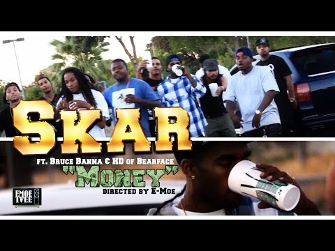 SKAR ft. BRUCE BANNA x HD of Bearfaced "Money" Music Video