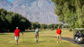 preview picture of video 'Furnace Creek Resort: The Lowest Golf Course on Earth'
