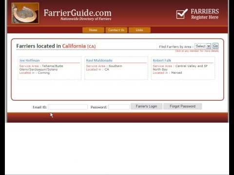 Farriers in California