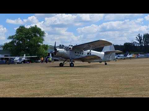 Rundflug Antonov An-2 @ Stearman & Friends Bienenfarm 02.07.2022