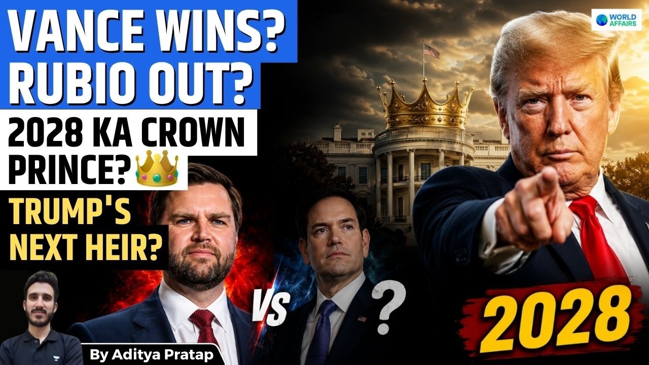 Trump's 2028 Successor Decided? Why JD Vance Is Overtaking Marco Rubio
