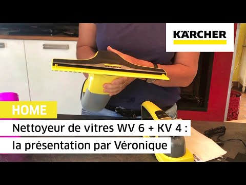 Nettoyeur de vitres WV 6 + KV 4 : la présentation par Véronique | Kärcher