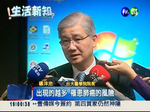 女性不吸菸罹肺癌 基因找到了!