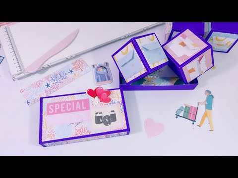 ✨Tarjeta explosiva✨Idea de regalos creativos 💖