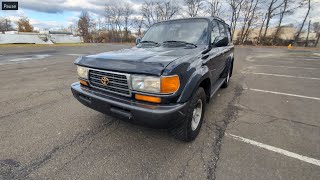 4K Review 1997 Toyota Land Cruiser FZJ80 Walk-around and Test-Drive Virtual Test-Drive & Walk-around