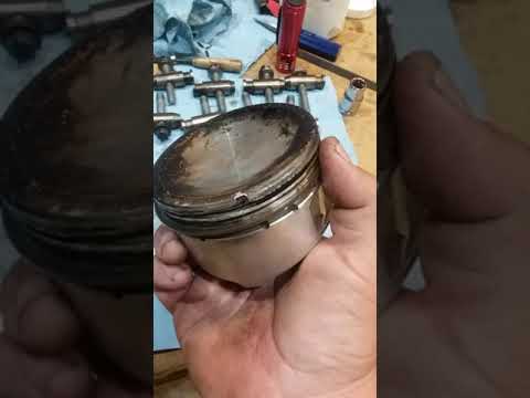 Ford 5.4l 2v, Installing a crank and bearings, Part 1