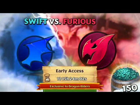 SWIFT VS. FURIOUS Completed | Full Walkthrought | Gauntlet Event | Dragons: Rise Of Berk