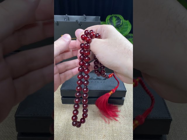 سبحة مسكي كرزي داكن