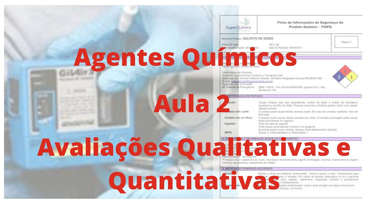 Aula 2: Agentes Químicos
