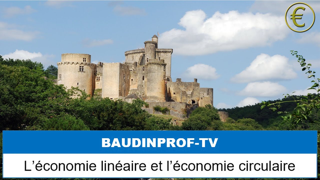 Différence entre l'économie linéaire et l'économie circulaire.
