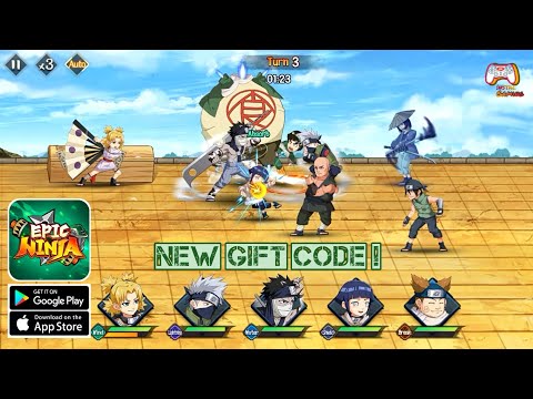 New Gift Code Epic Ninja God - Naruto Game Android APK