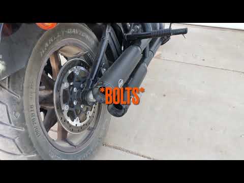 FXLRS - Softail Low Rider S S&S 50 state Grand Nationals DB killers removed, sound check and how to.