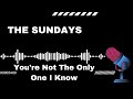 SimplySing Karaoke The Sundays You Re Not The Only One I Know