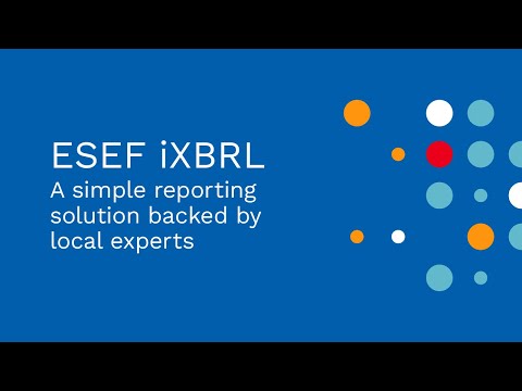 ESEF iXBRL reporting solution