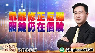 【大戶羅盤籌碼動能】 #謝宗霖 20220510 乖離修正反彈關鍵仍在個股 (圖)